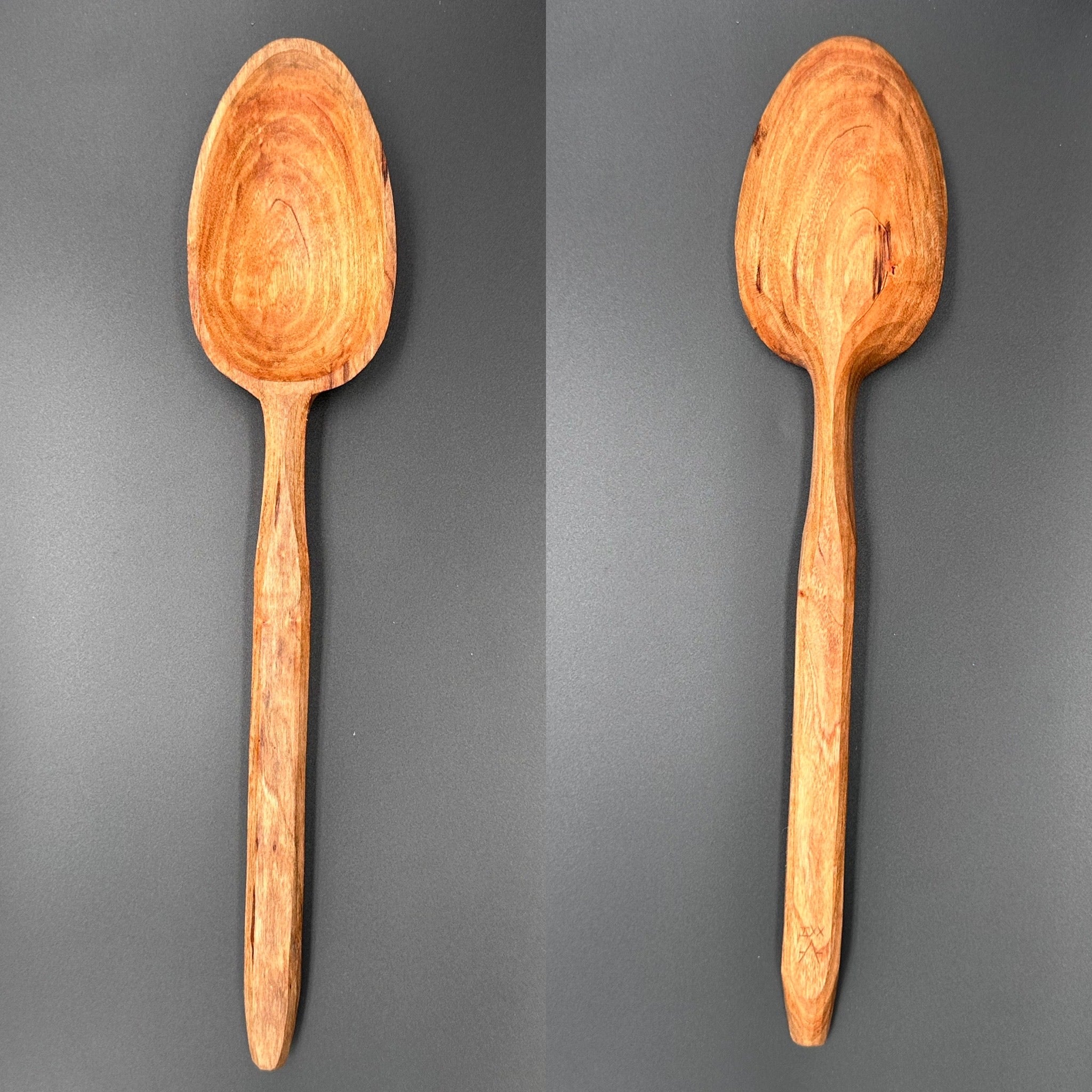12" large/deep cherry serving spoon